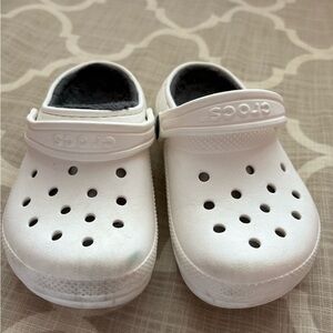CROCS Kids Classic White Sandals